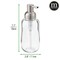 mDesign Plastic Refillable Liquid Soap Dispenser Pump, 2 Pack